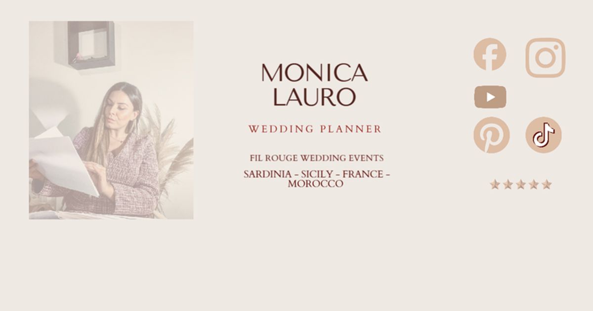 Fil Rouge | Wedding Planner Sardinia Italy - Monica Lauro — wedding